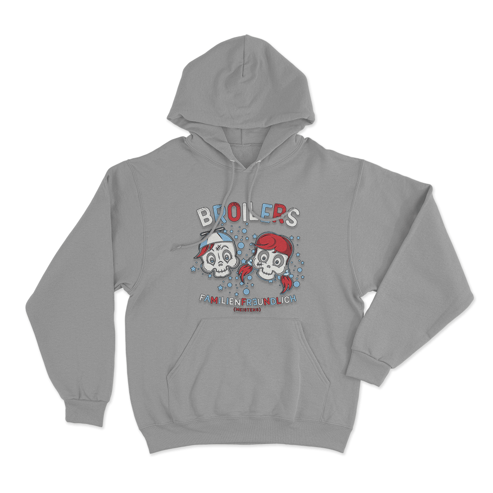 Broilers Familienfreundlich Unisex Hoodie Grey Broilers Familienfreundlich Unisex Hoodie Grey