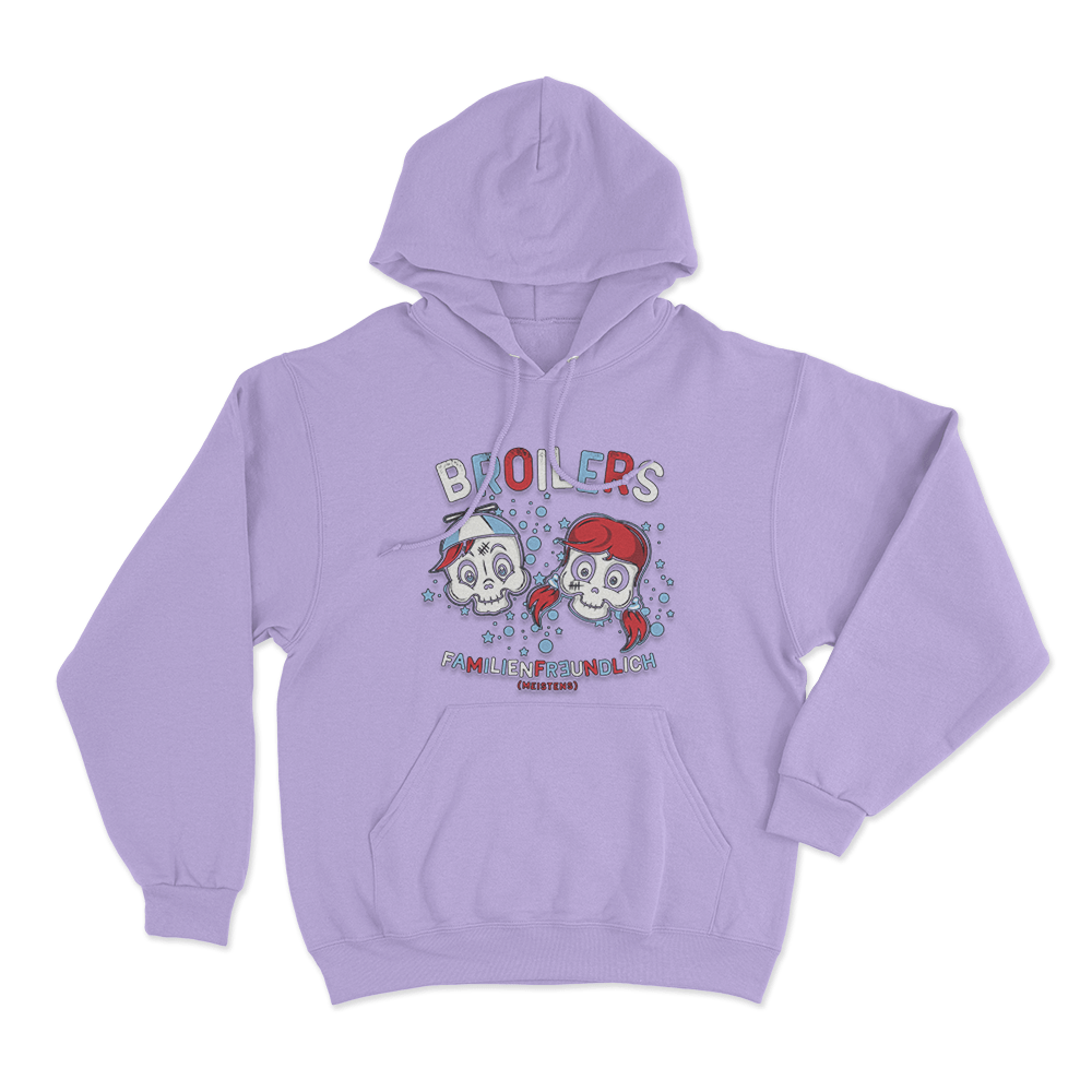 Broilers Familienfreundlich Unisex Hoodie Purple Broilers Familienfreundlich Unisex Hoodie Purple
