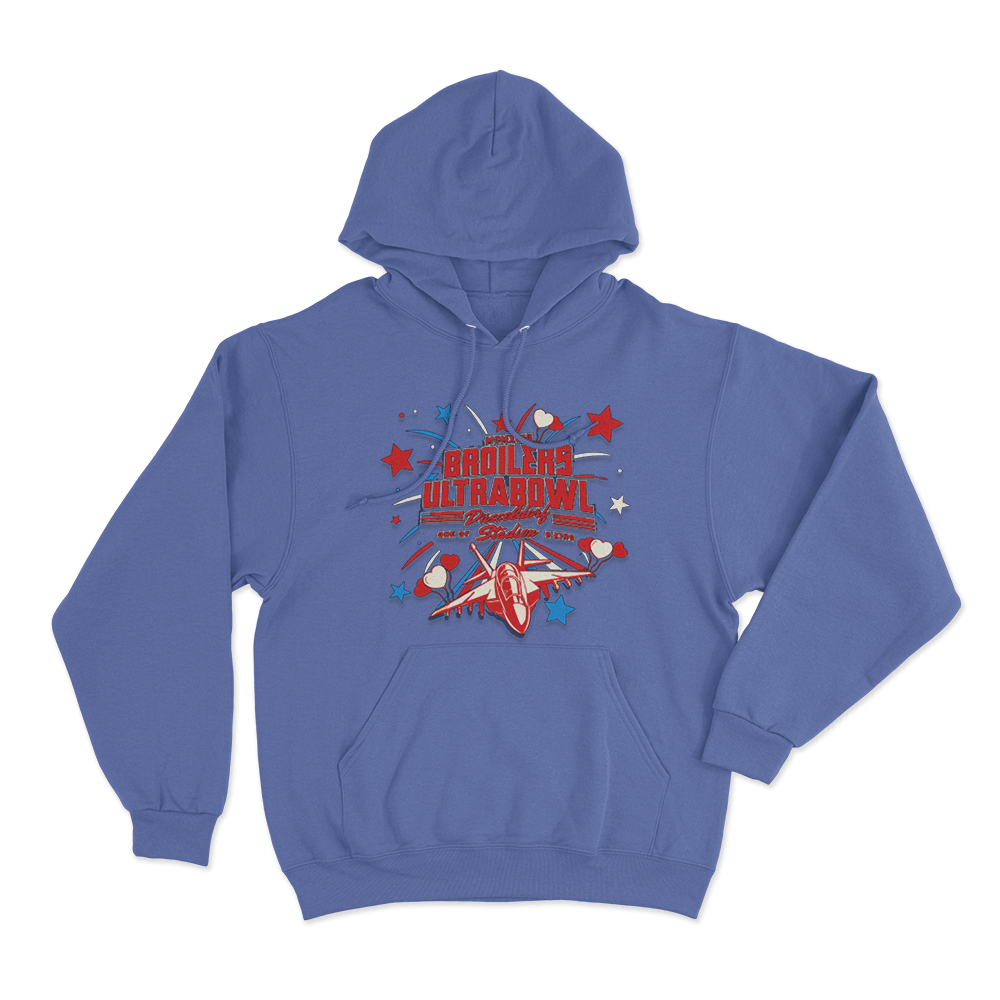 Broilers Ultrabowl Düsseldorf Stadium Unisex Hoodie Blue Broilers Ultrabowl Dusseldorf Stadium Unisex Hoodie Blue