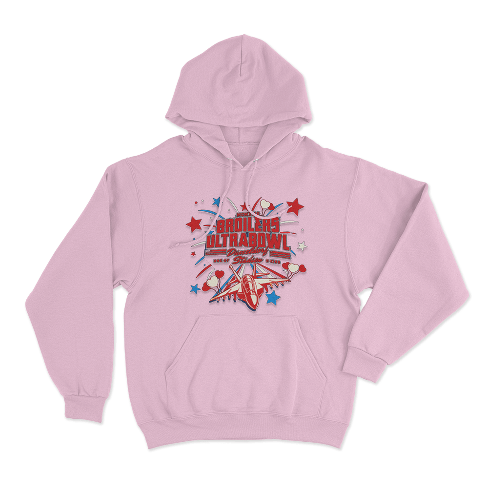 Broilers Ultrabowl Düsseldorf Stadium Unisex Hoodie Pink Broilers Ultrabowl Dusseldorf Stadium Unisex Hoodie Pink