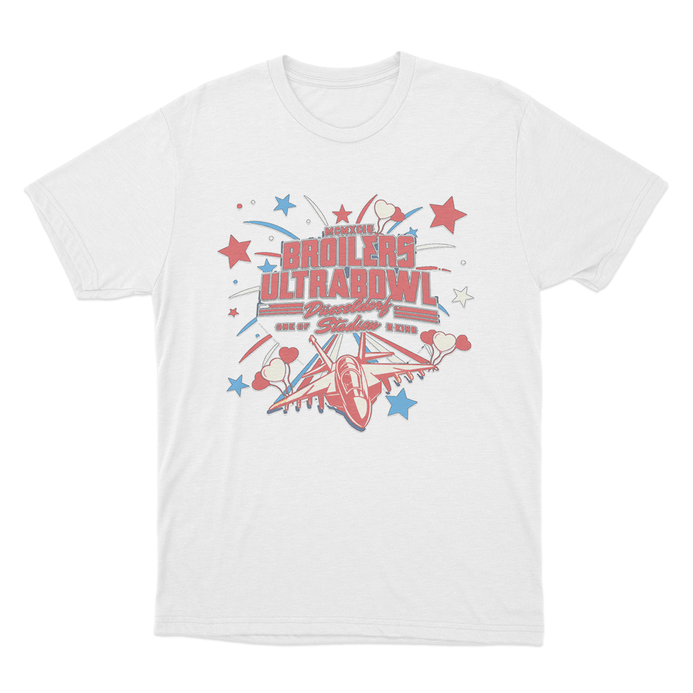 Broilers Ultrabowl Düsseldorf Stadium Unisex T Shirt White Broilers Ultrabowl Dusseldorf Stadium Unisex T Shirt White