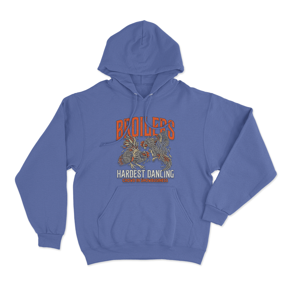 Hardest Dancing Unisex Hoodie Blue Hardest Dancing Unisex Hoodie Blue