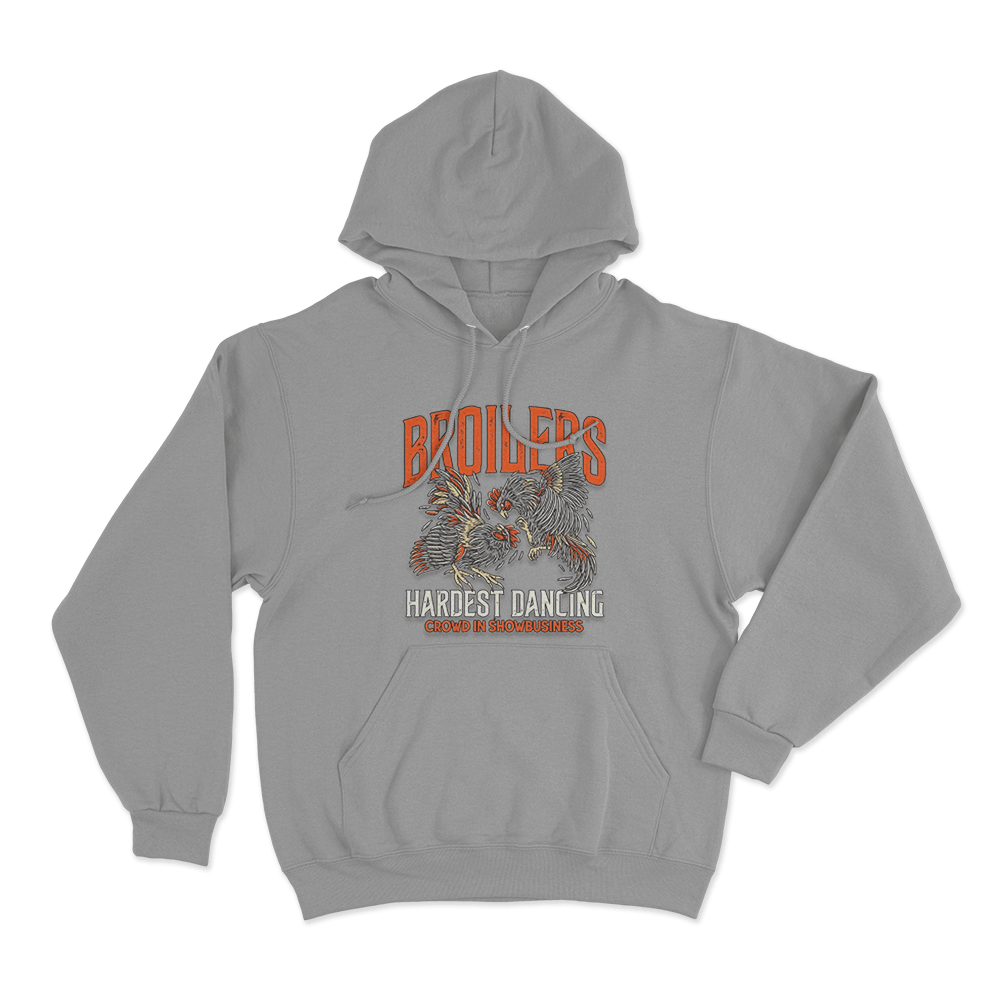 Hardest Dancing Unisex Hoodie Grey Hardest Dancing Unisex Hoodie Grey