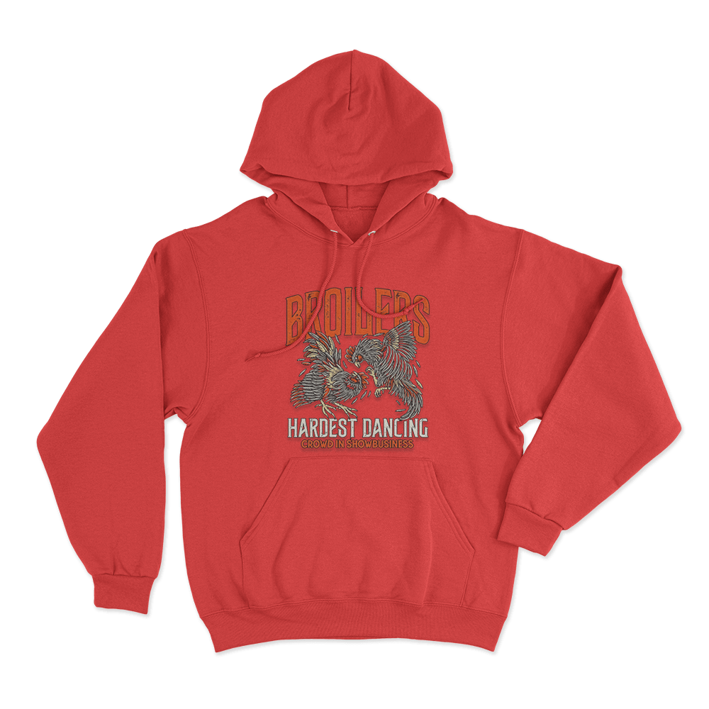 Hardest Dancing Unisex Hoodie Red Hardest Dancing Unisex Hoodie Red