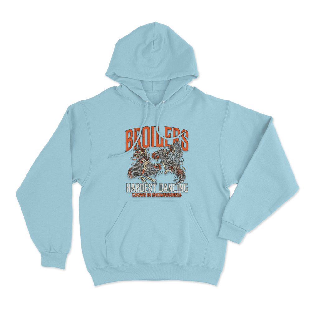 Hardest Dancing Unisex Hoodie Sky Blue Hardest Dancing Unisex Hoodie Sky Blue