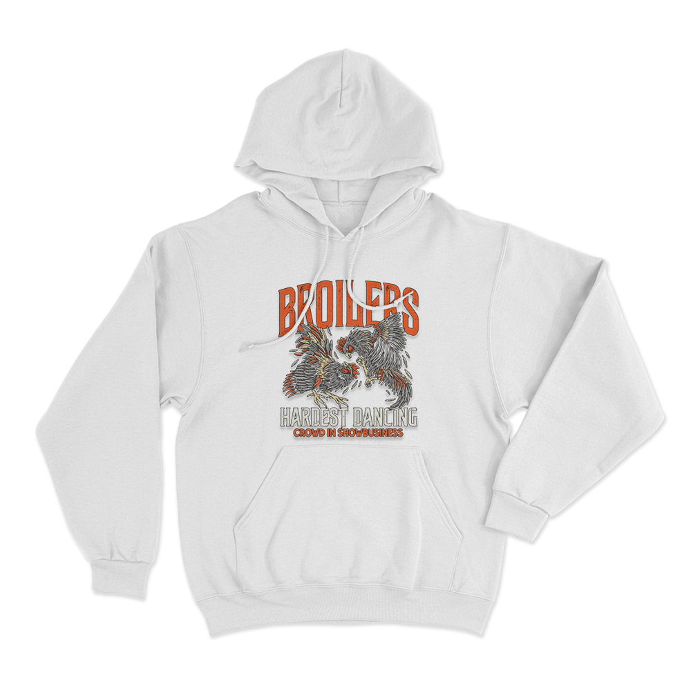 Hardest Dancing Unisex Hoodie White Hardest Dancing Unisex Hoodie White