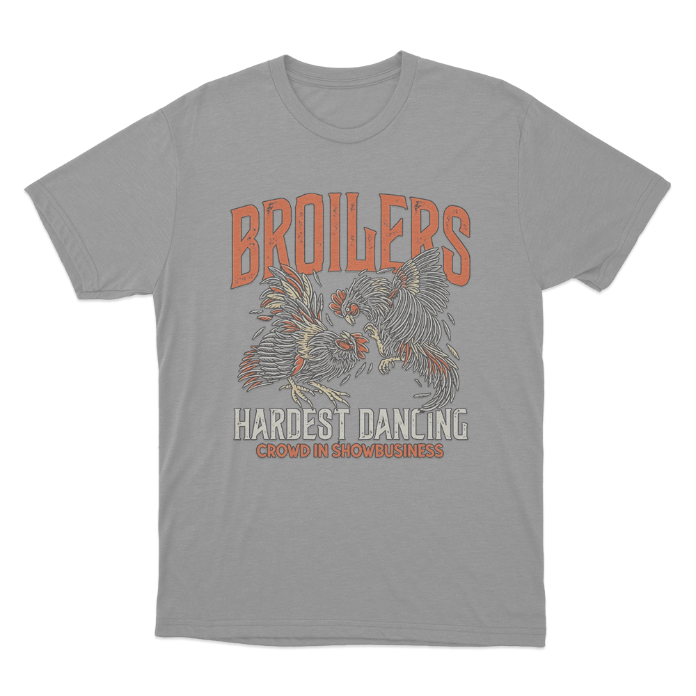 Hardest Dancing Unisex T Shirt Grey Hardest Dancing Unisex T Shirt Grey