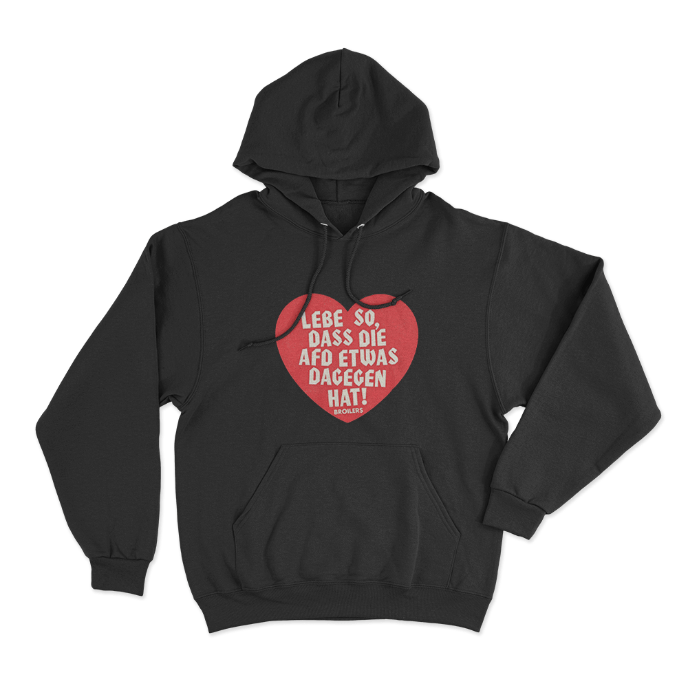 Lebe So Unisex Hoodie Black Lebe So Unisex Hoodie Black