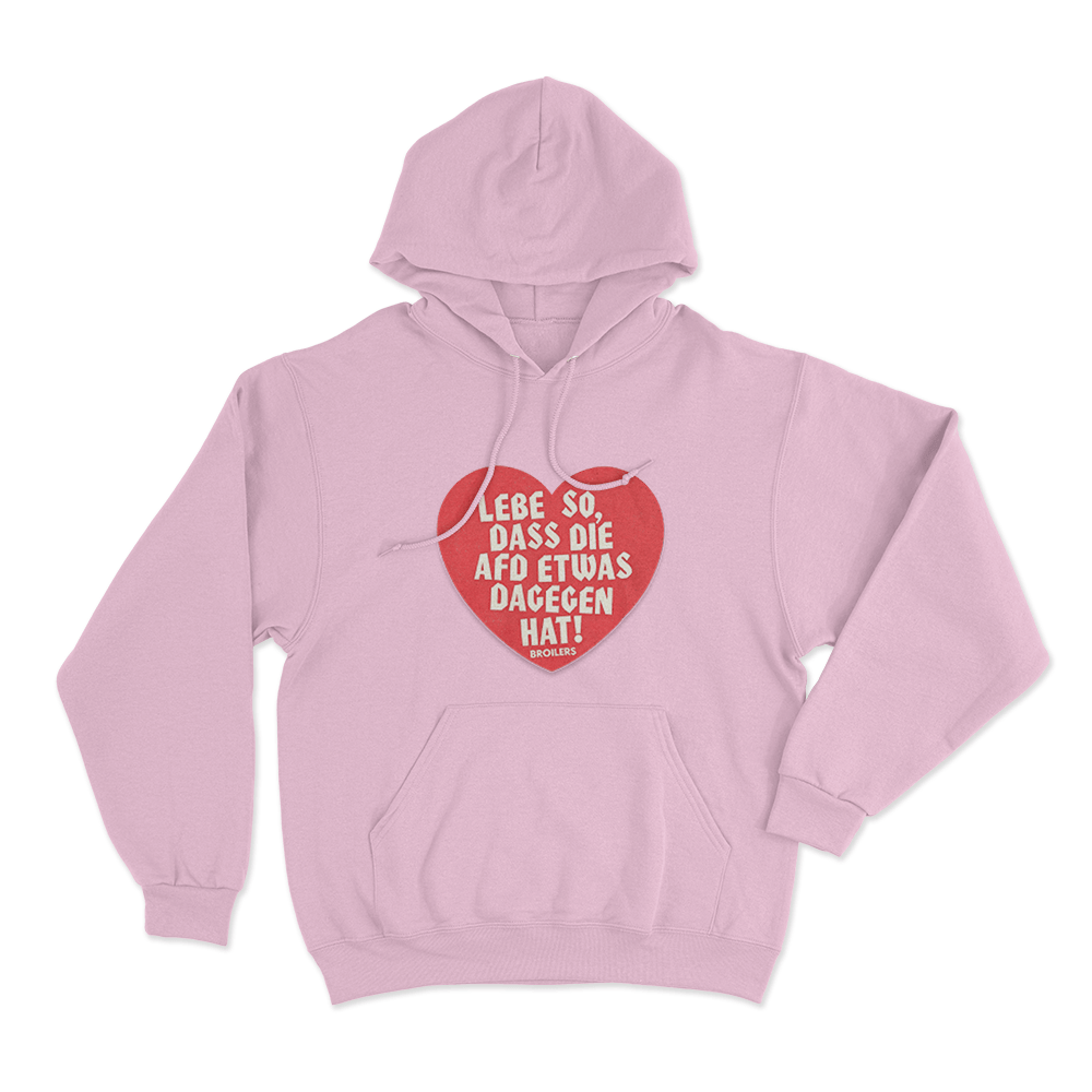 Lebe So Unisex Hoodie Pink Lebe So Unisex Hoodie Pink