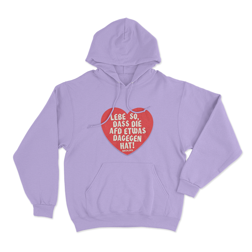 Lebe So Unisex Hoodie Purple Lebe So Unisex Hoodie Purple