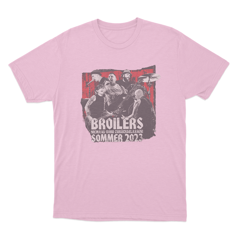 Niemand Wird Zurückgelassen Tour Unisex T Shirt Pink Niemand Wird Zuruckgelassen Tour Unisex T Shirt Pink