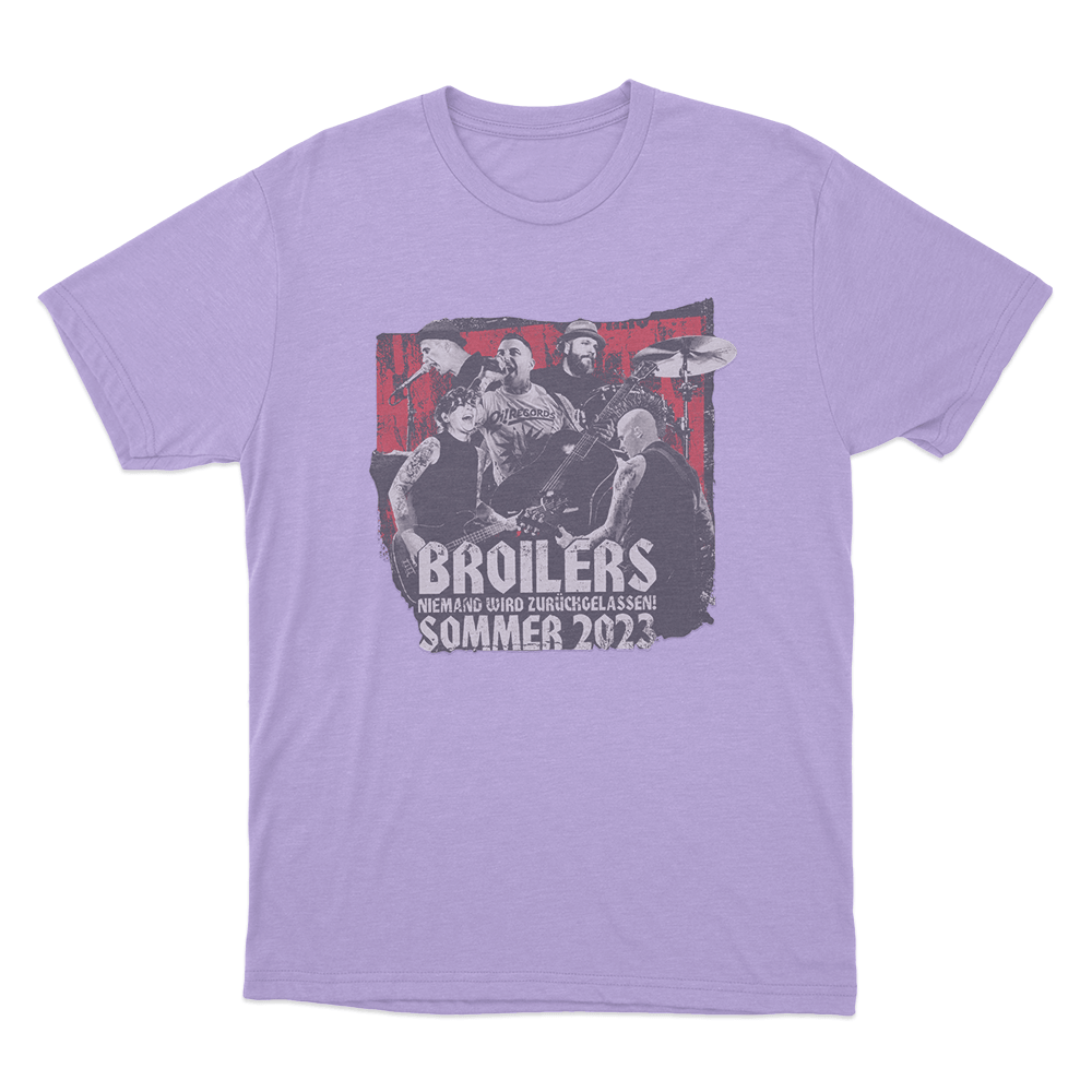 Niemand Wird Zurückgelassen Tour Unisex T Shirt Purple Niemand Wird Zuruckgelassen Tour Unisex T Shirt Purple