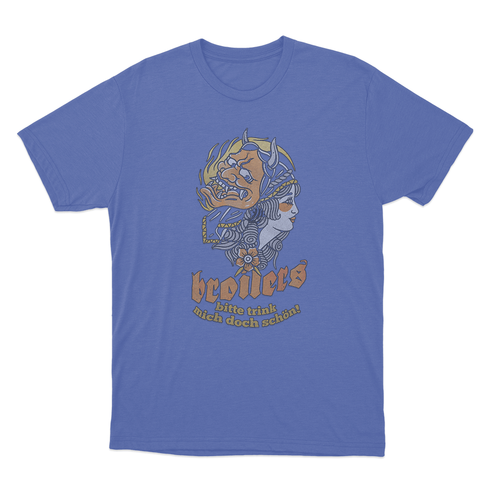 Trink Mich Doch Schön Unisex T Shirt Blue Trink Mich Doch Schon Unisex T Shirt Blue