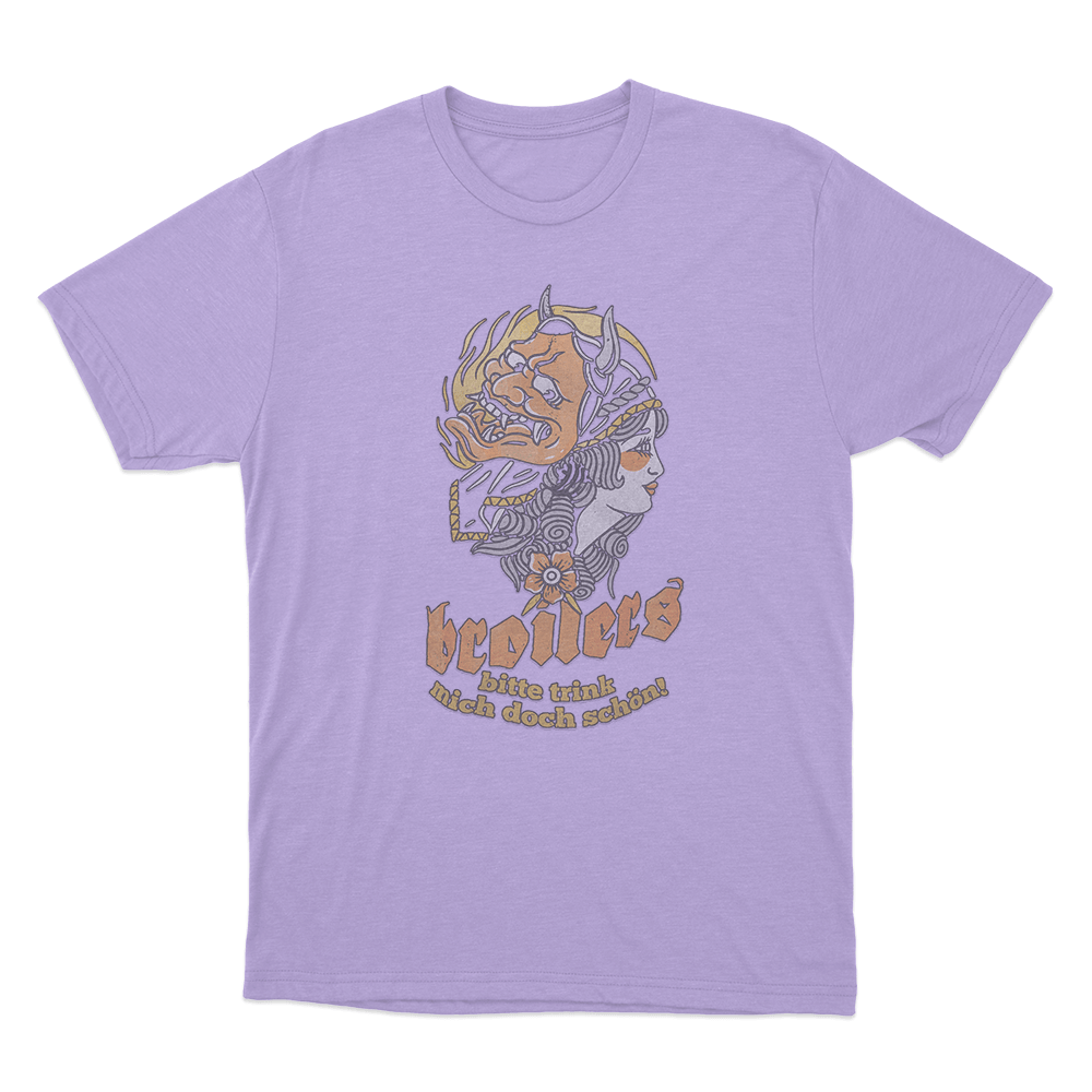 Trink Mich Doch Schön Unisex T Shirt Purple Trink Mich Doch Schon Unisex T Shirt Purple