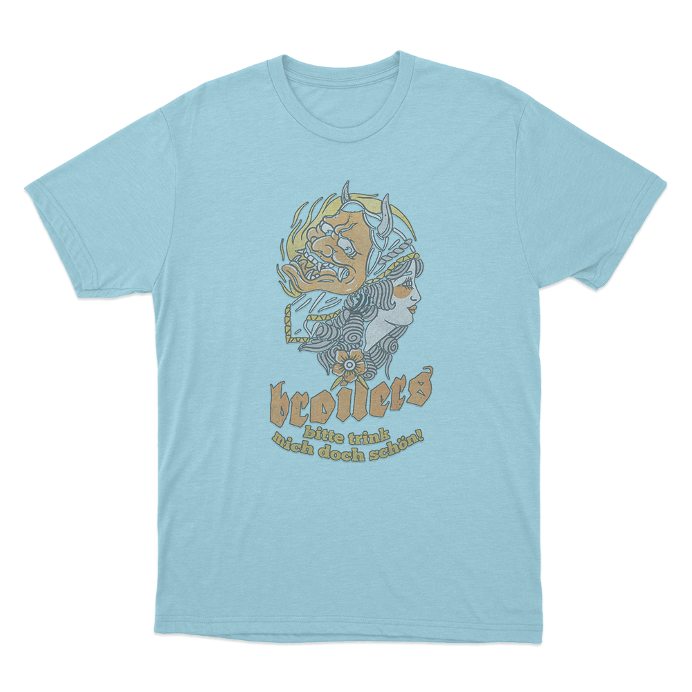 Trink Mich Doch Schön Unisex T Shirt Sky Blue Trink Mich Doch Schon Unisex T Shirt Sky Blue